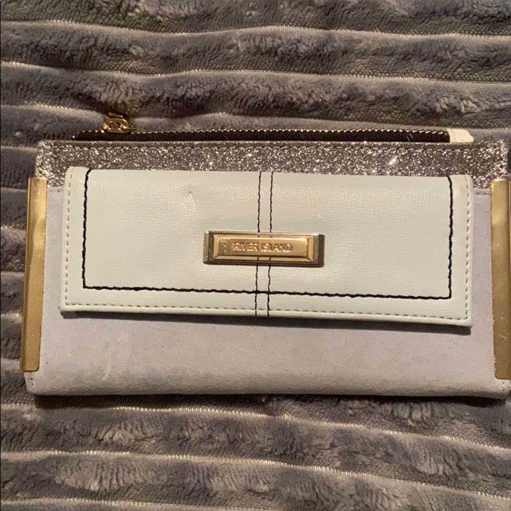 RIVER ISLAND FOLD-OUT WALLET/CLUTCH - CLASSIC